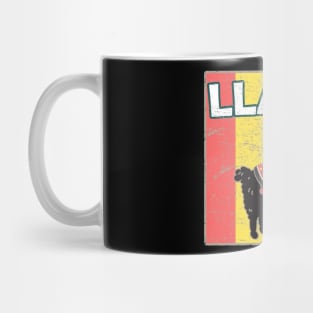 Llama Retro Mug